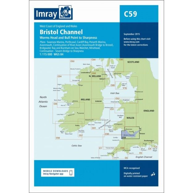 Imray C 59 - Bristol Channel